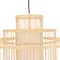 Hello Honey® 19.5" Boho Tiered Bamboo Chandelier